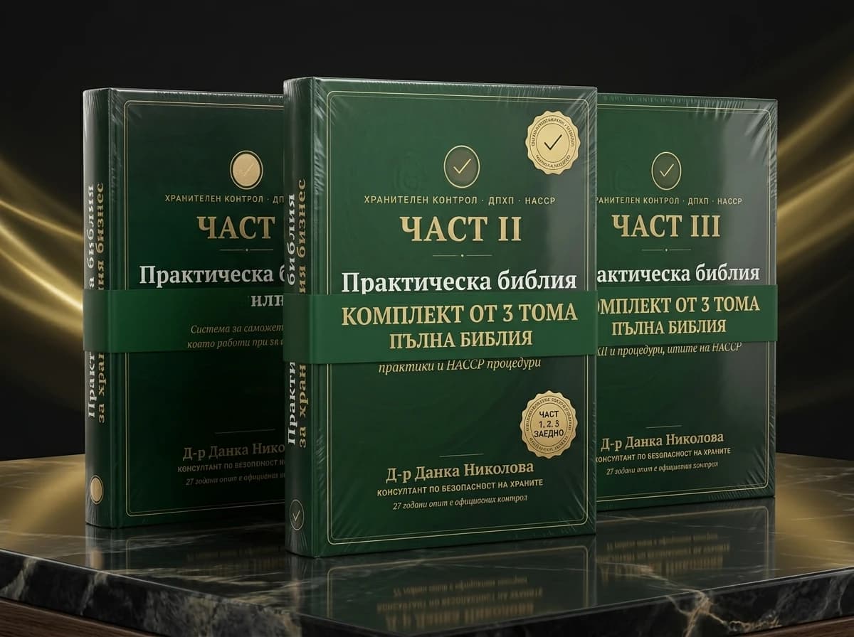 „Практическа библия за хранителния бизнес“ – Пакет (Част I, II и III)