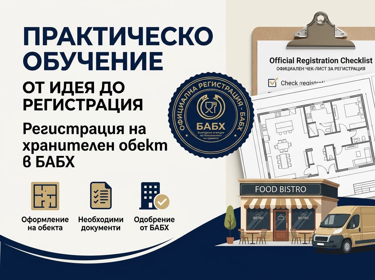 От идея до регистрация — всичко преди да инвестирате в хранителен бизнес